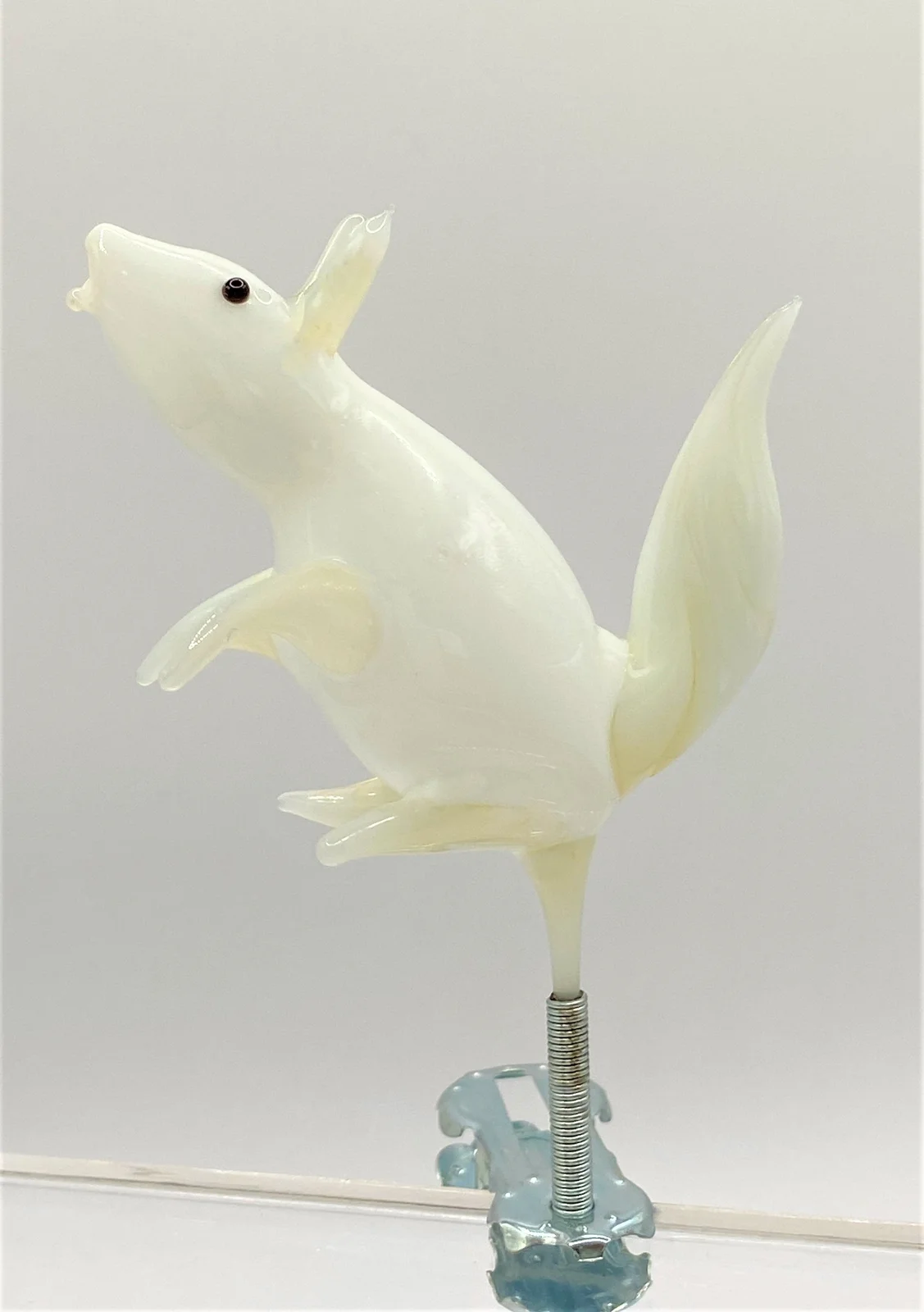 Glasworkshop Eichhörnchen auf Clip