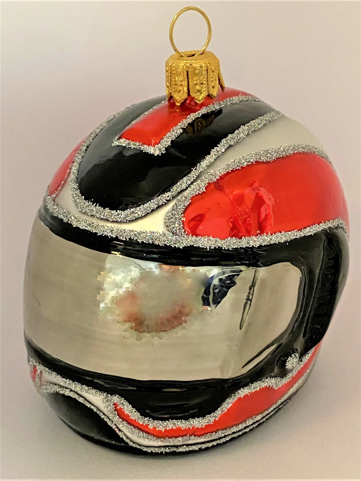 Impuls Rotschwarzer Motorrad Helm