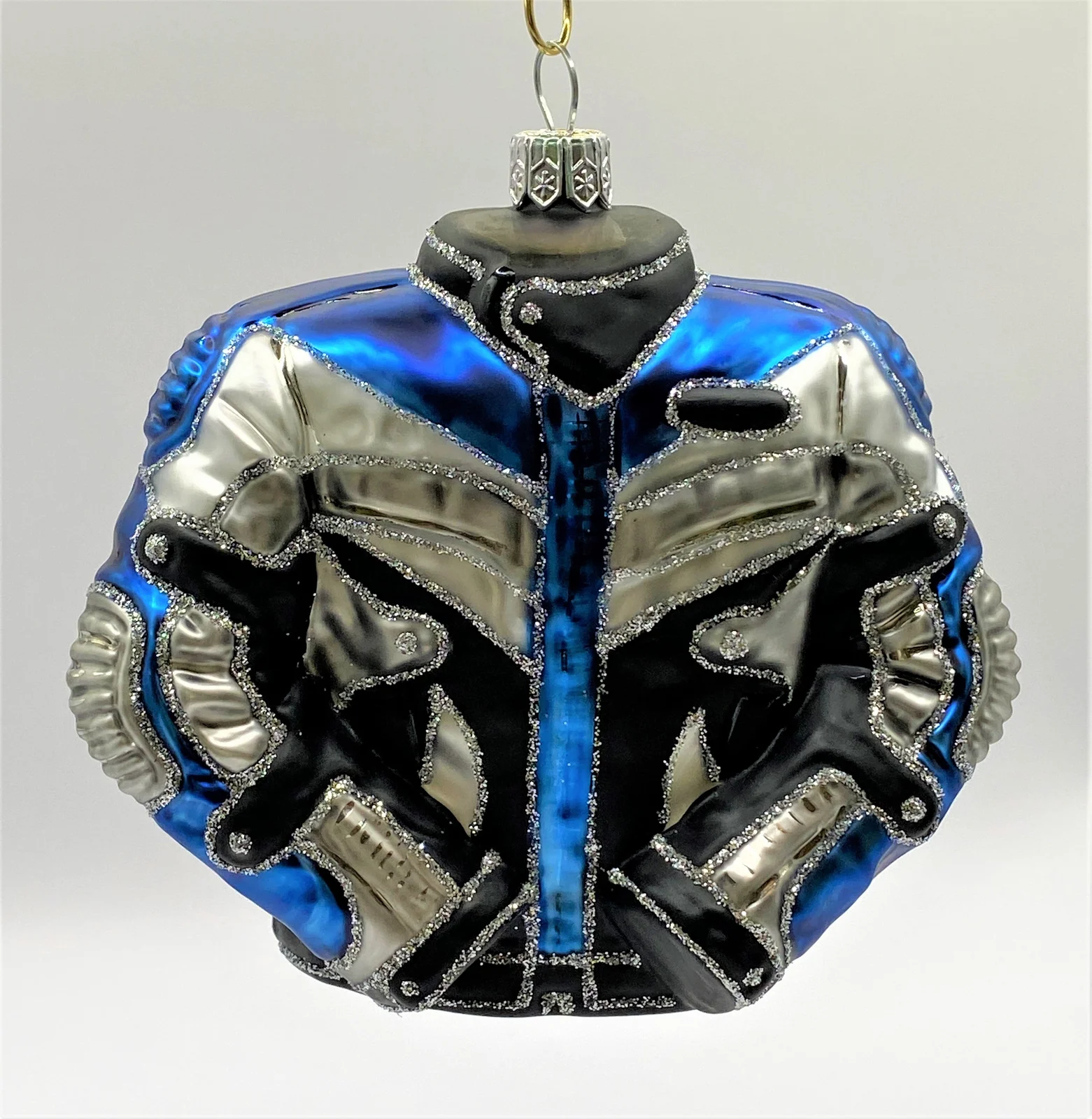 Impuls Motorrad Jacke grau blau