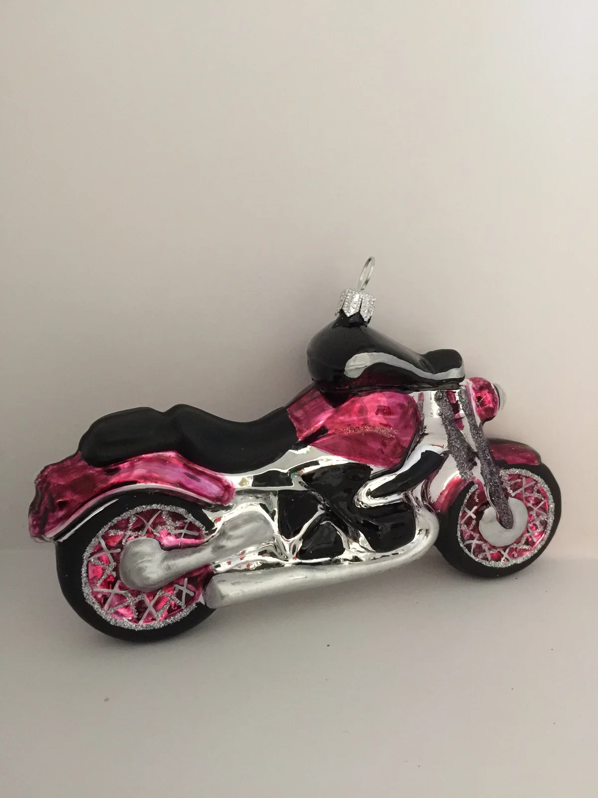 Dummy Motorrad Bordeauxrot