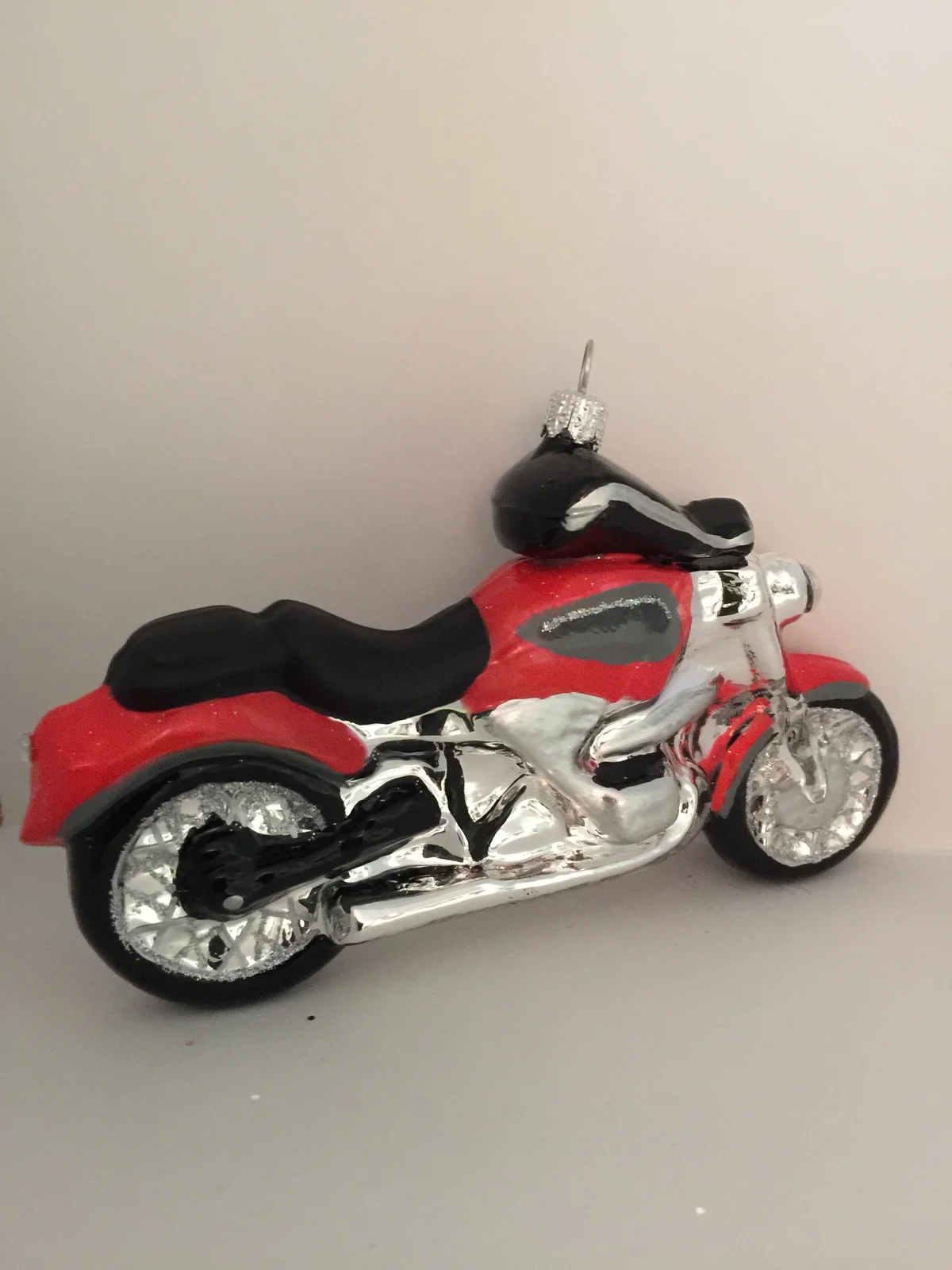 Dummy Motorrad rot