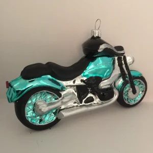 Dummy Motorrad türkis