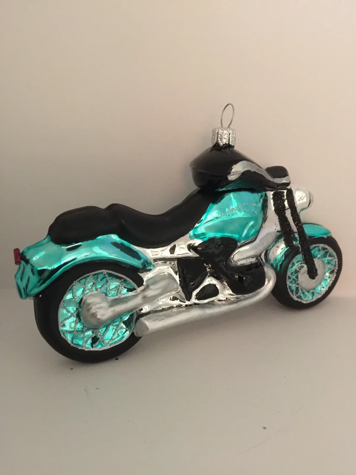 Dummy Motorrad türkis