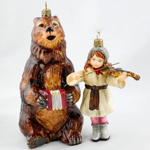 Atlas Das Mädchen und der Bär musizieren zusammen, AtlasArt