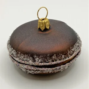 GMC Dunkle Schokolade Macaron, Luxemburgerli