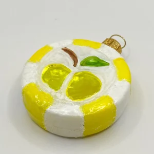 GMC Gelber Bonbon mit Apfel-Motiv