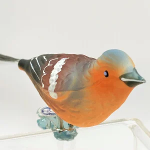 Thüringer Buchfink mit Fiberglasschwänzchen