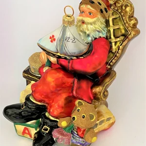 Komozja Der Weihnachtsmann bemalt ein Segelboot, KOMOZJA MOSTOWSKI