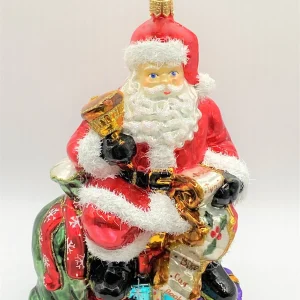 Glassware Ho Ho Ho, wer möchte noch ein Geschenk von Santa Claus