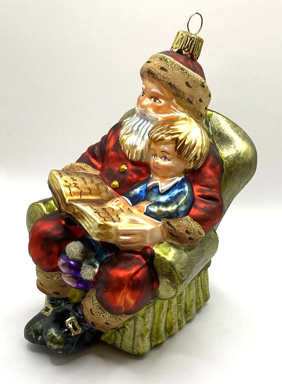 Komozja Santa erzählt dem Jungen Weihnachtsgeschichten, KOMOZJA MOSTOWSKI