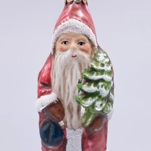 Marolin Weihnachtsmann mit Rucksack und Baum