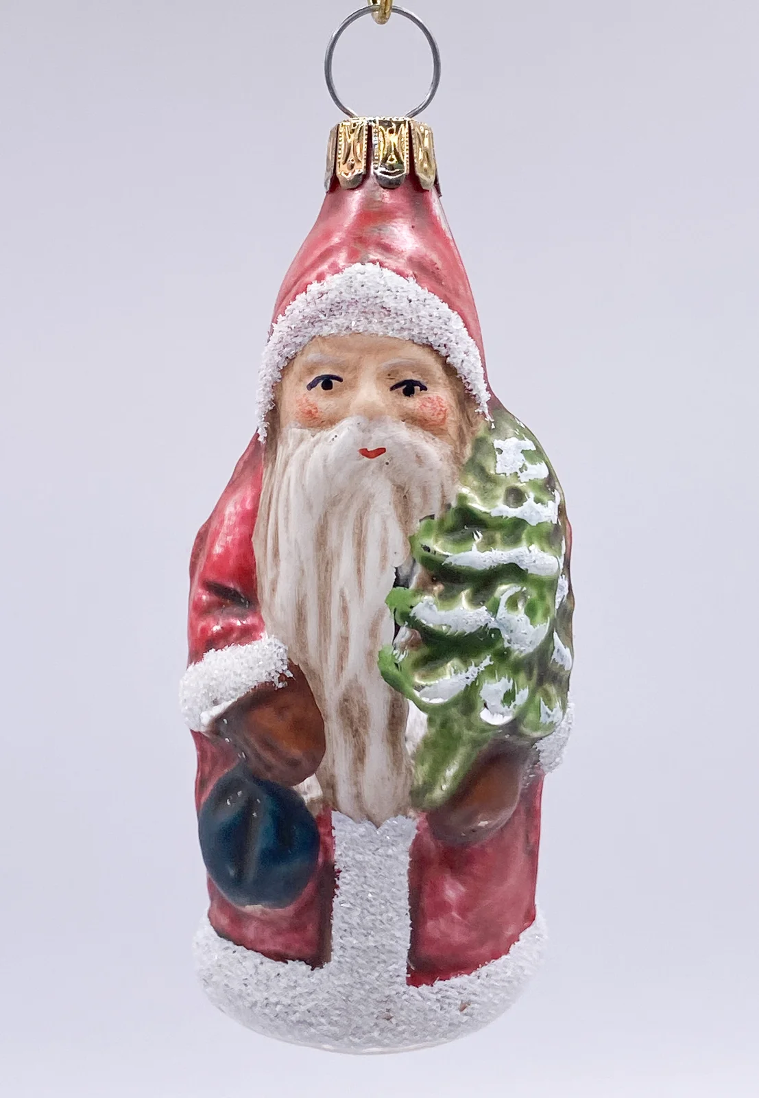 Marolin Weihnachtsmann mit Rucksack und Baum