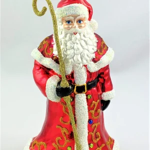 Hanco Weihnachtsmann mit goldenem Stab