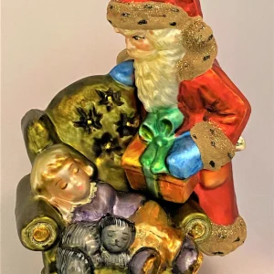 Komozja Weihnachtsmann bringt dem schlafendem Junge ein Geschenk, KOMOZJA MOSTOWSKI