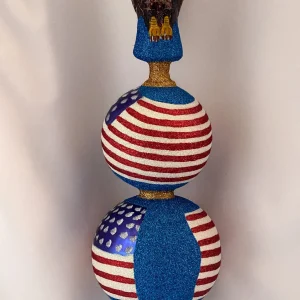 Wiktoria Baumspitze USA mit Weisskopf-Seeadler