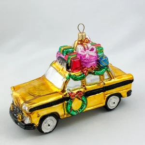 Glassware New York Taxi mit vielen Geschenken