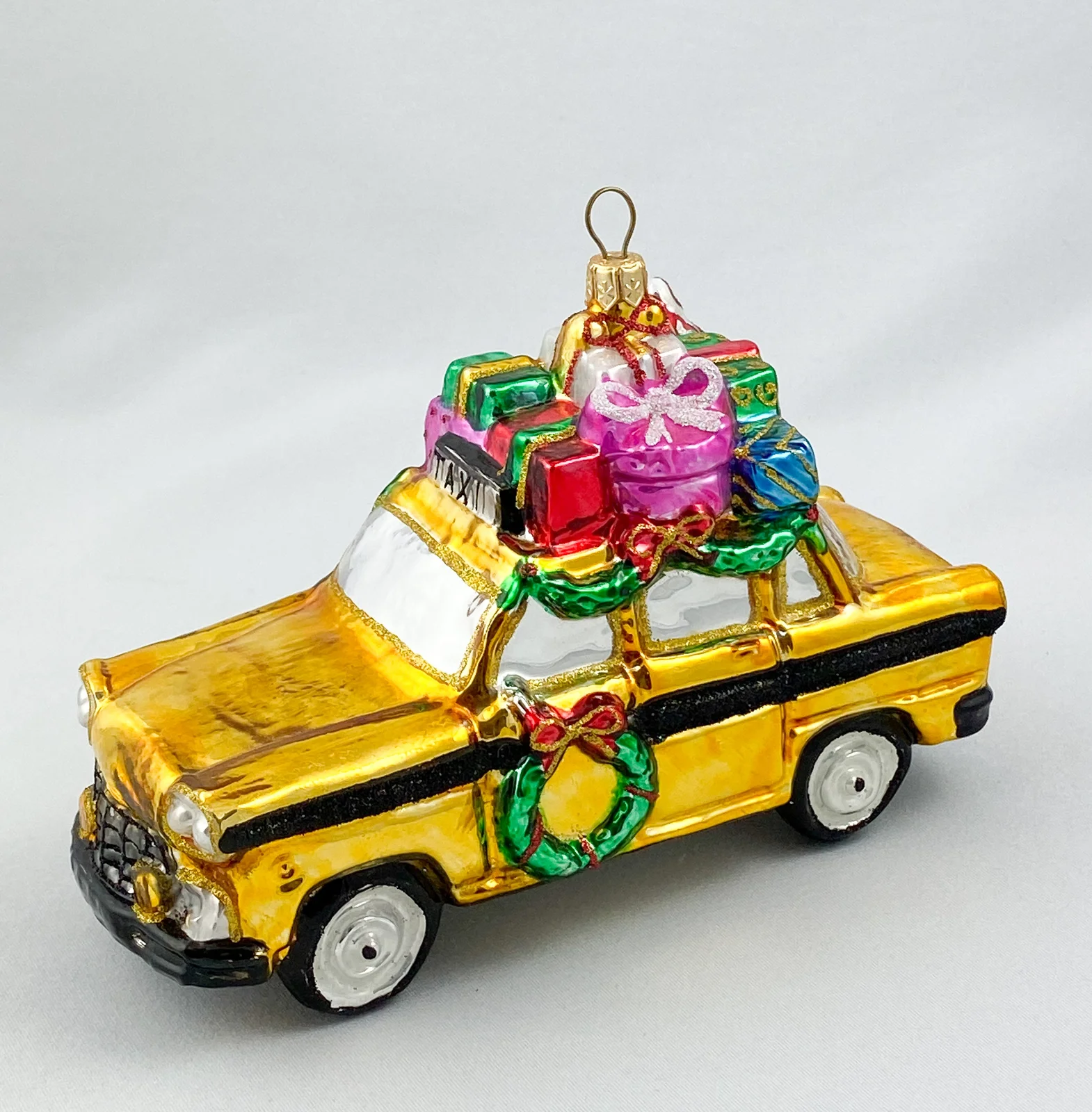 Glassware New York Taxi mit vielen Geschenken