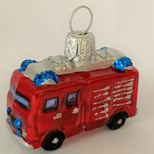 Glaspol Kleines Feuerwehrauto