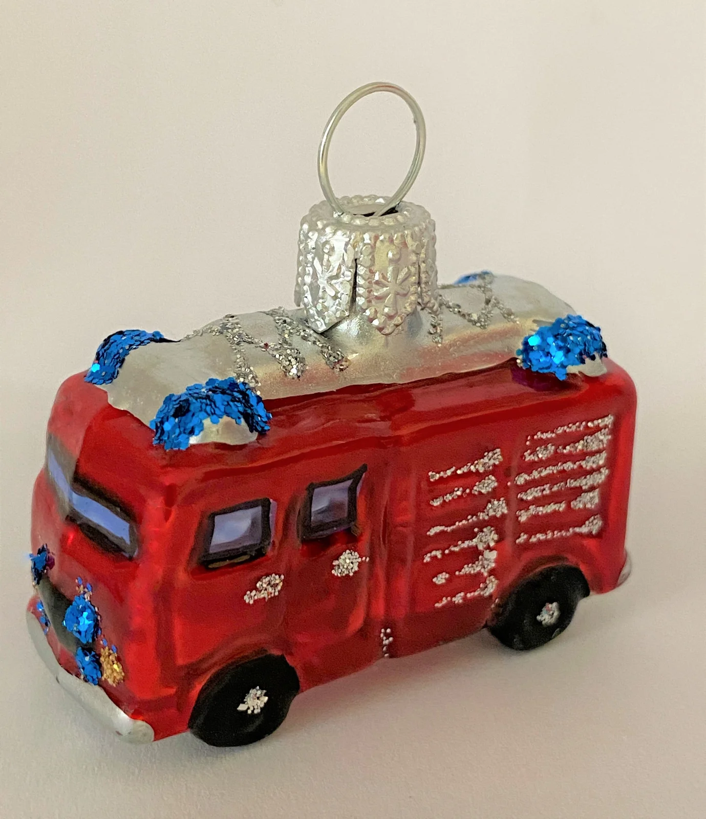 Glaspol Kleines Feuerwehrauto