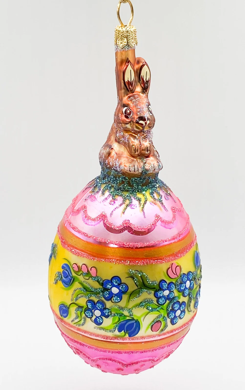 Wiktoria Osterei pink mit Hase