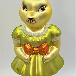 Sonstige Osterhasen-Mädchen in grünem Kleidchen
