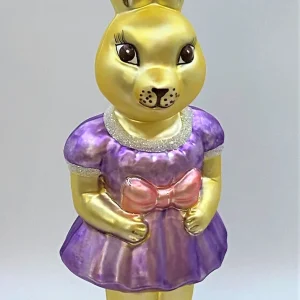 Sonstige Osterhasen-Mädchen in lila Kleidchen