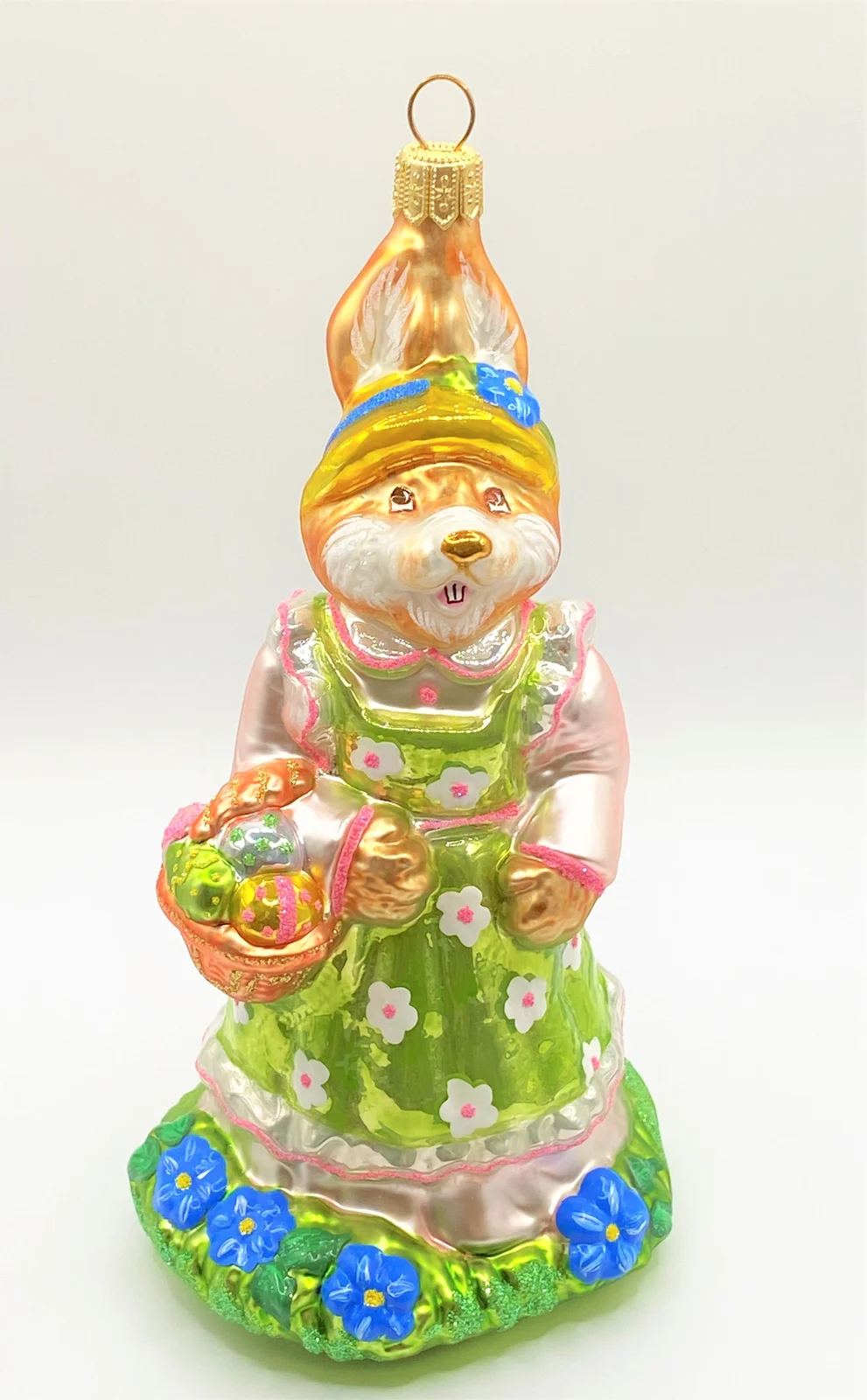 Glassware Mama Osterhase im Blümchenkleid