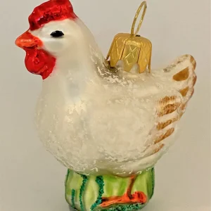 Glaspol Kleines Huhn
