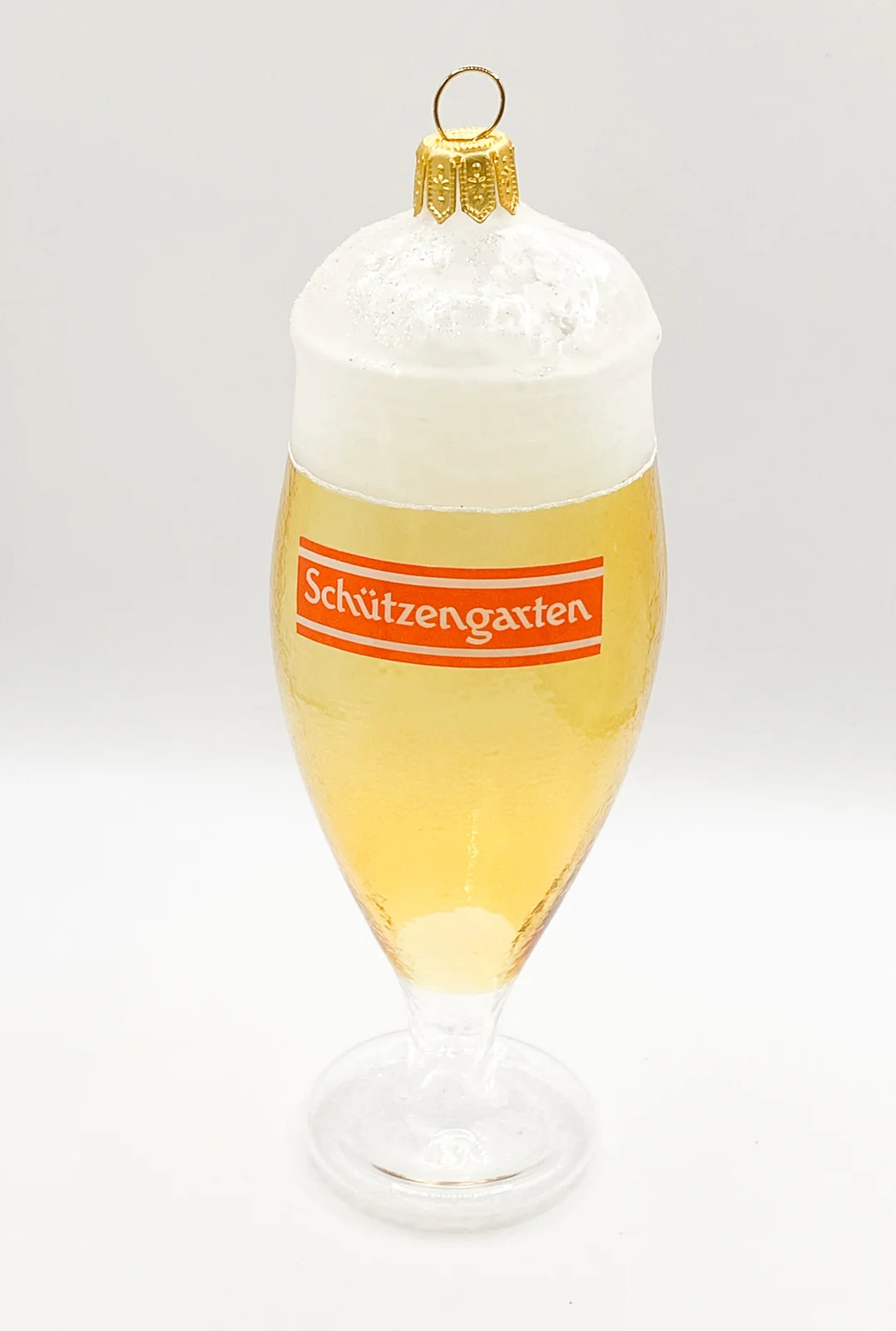 Hanco Bierglas Tulpe mit der Aufschrift " Schützengarten "