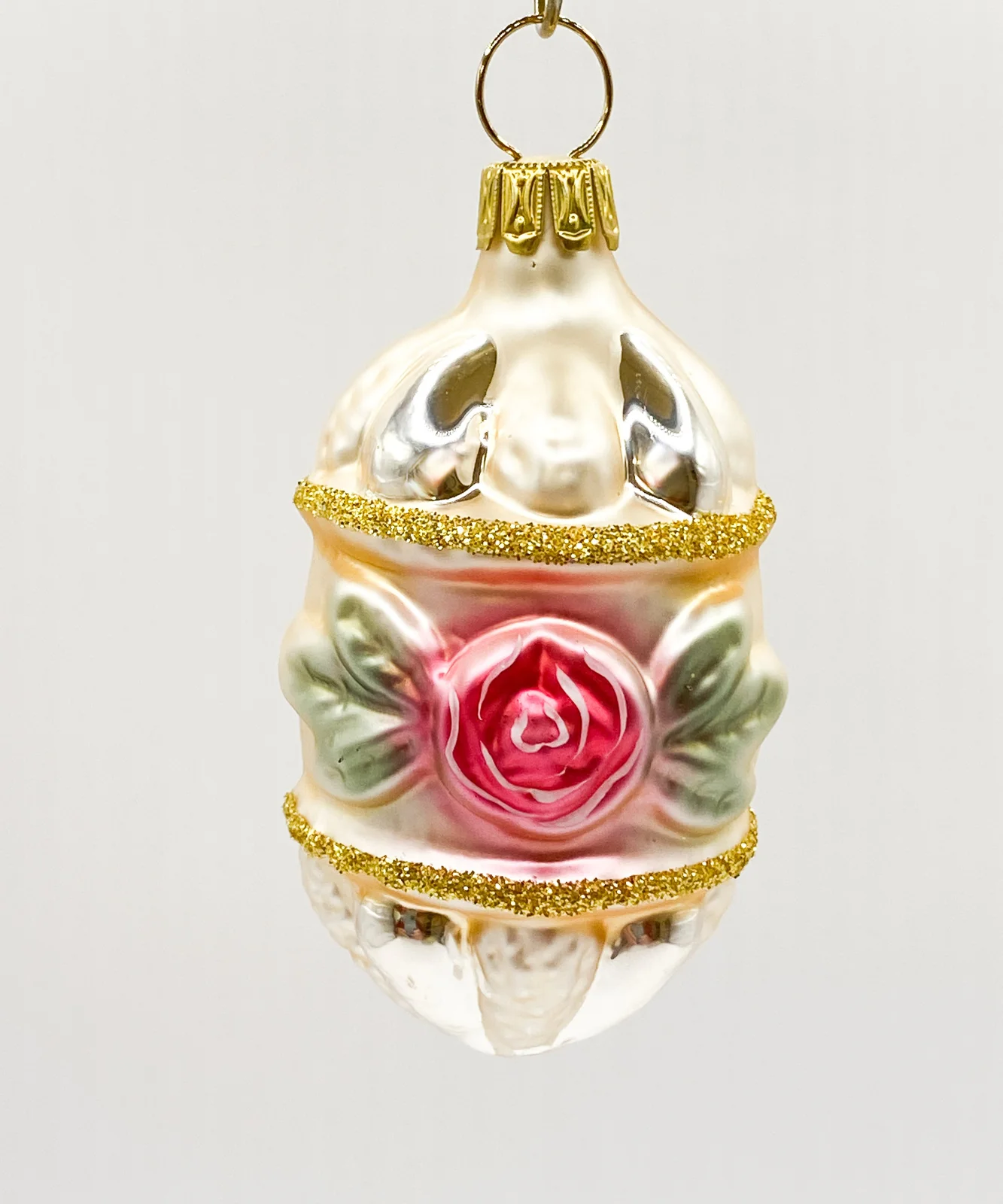 ANVA Historische Eiform mit Rosen-Dekor