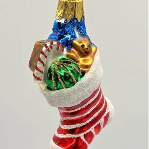Glaspol Weihnachts Strumpf