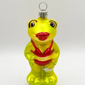 Inge-Glas Froschfrau im roten Bikini
