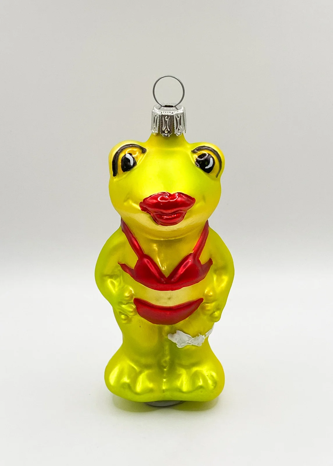 Inge-Glas Froschfrau im roten Bikini