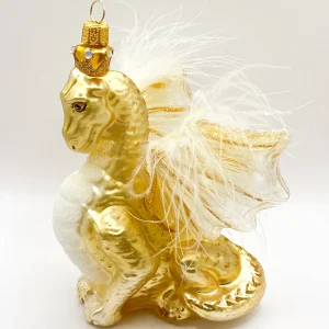 GMC Goldener Drachen mit transparenten Flügeln