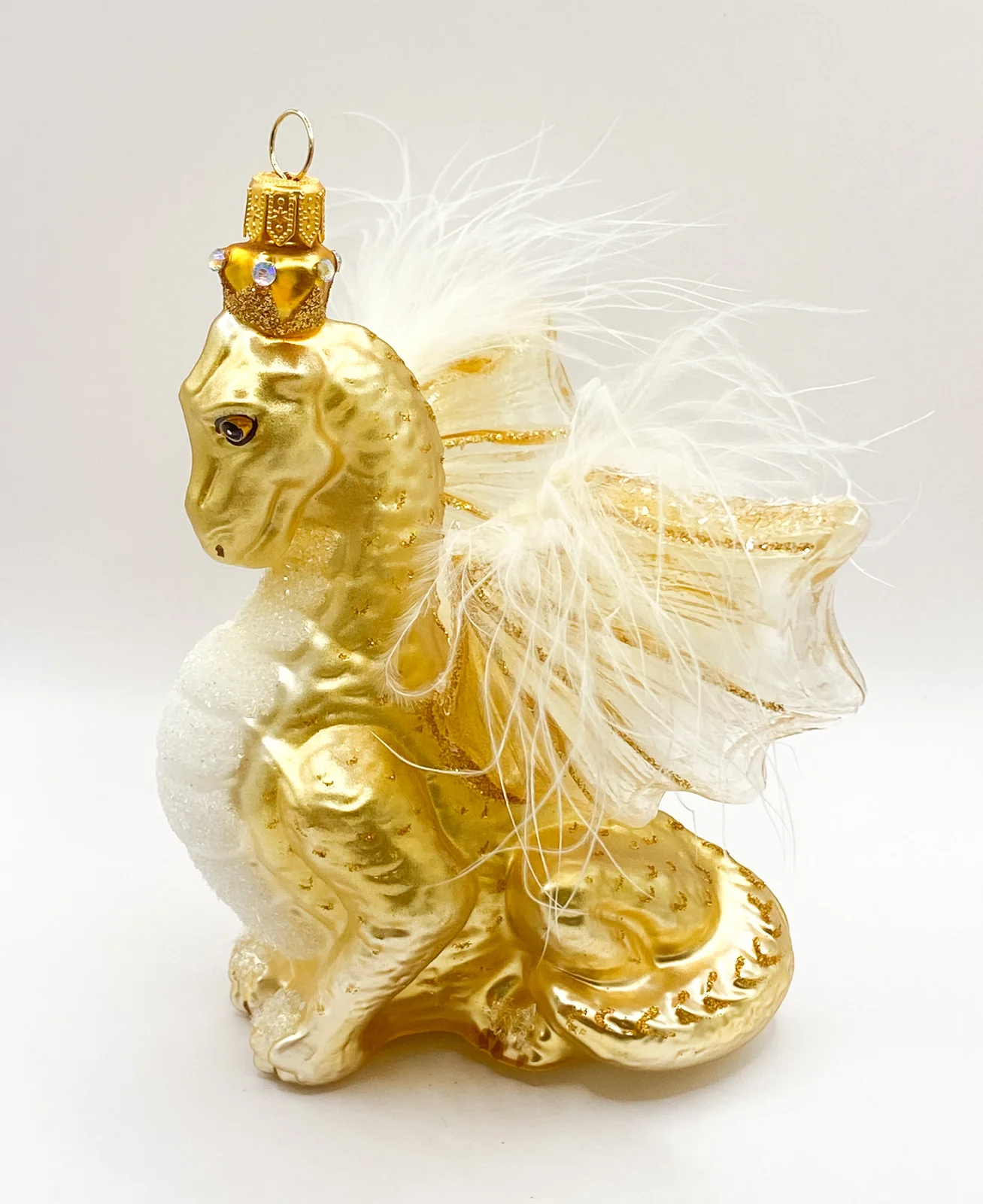GMC Goldener Drachen mit transparenten Flügeln