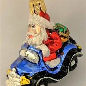 MaxGlass Santa im Auto
