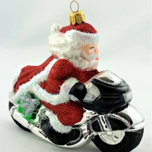 Impuls Santa auf der schweren Maschine