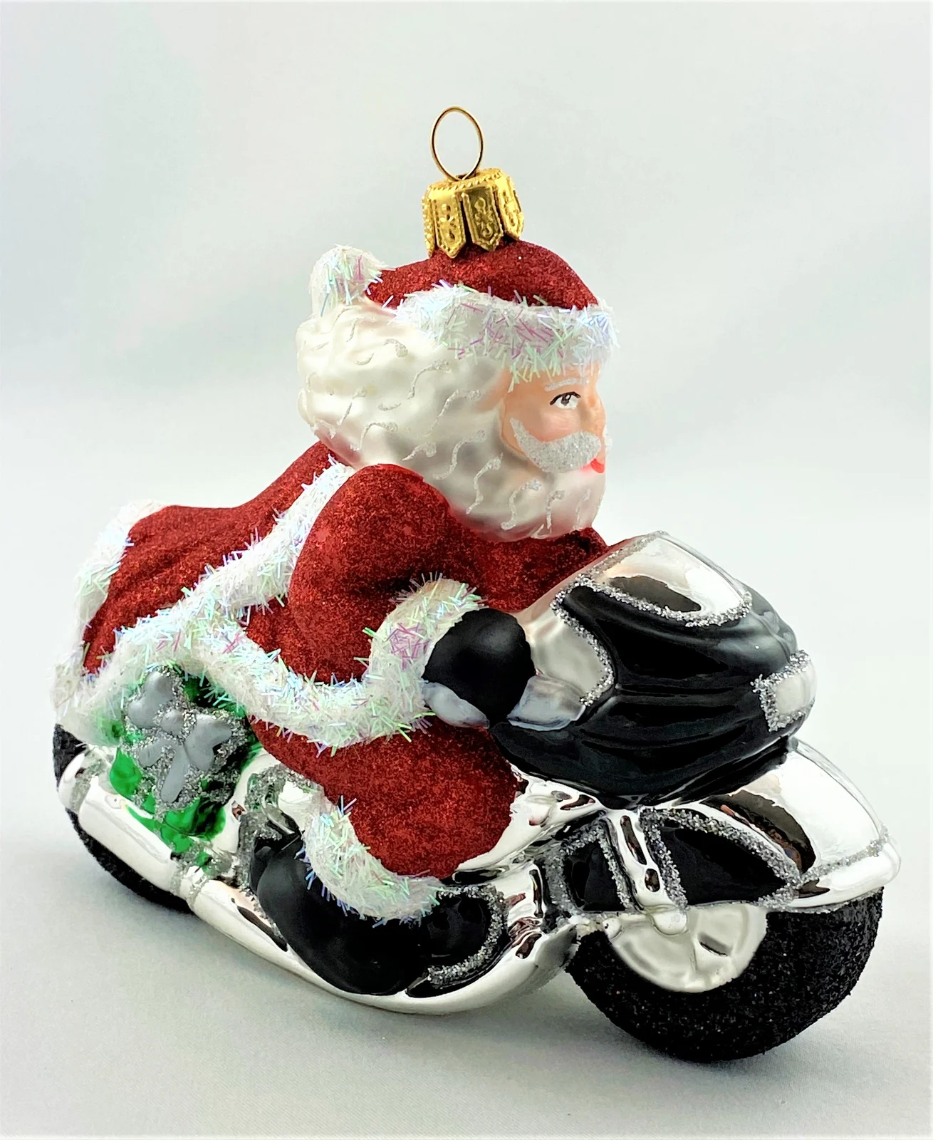 Impuls Santa auf der schweren Maschine