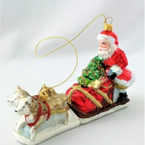 Impuls Nikolaus bringt mit dem Huskischlitten die Geschenke