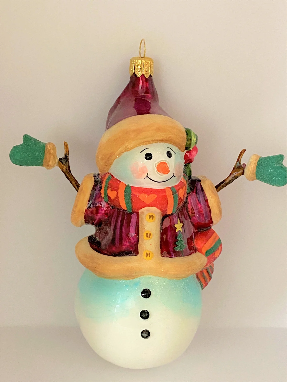 Komozja Schneemann-Mädchen mit Herzchenschal, KOMOZJA MOSTOWSKI