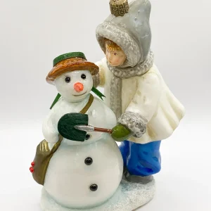 Atlas Das Kind gibt dem Schneemann seinen Strohhut, AtlasArt