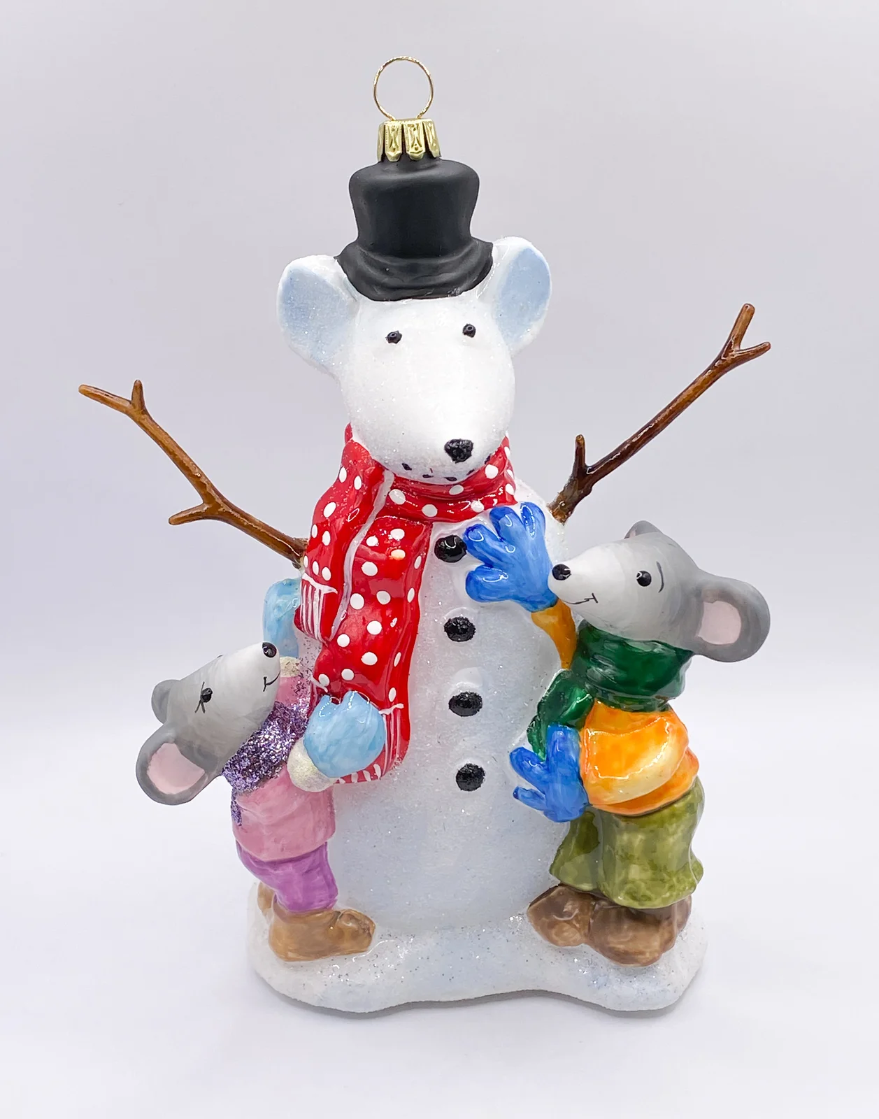 Komozja Die Mäuse haben einen Mäuse-Schneemann gebaut, KOMOZJA MOSTOWSKI