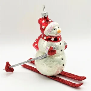Hanco Schneemann fährt Ski