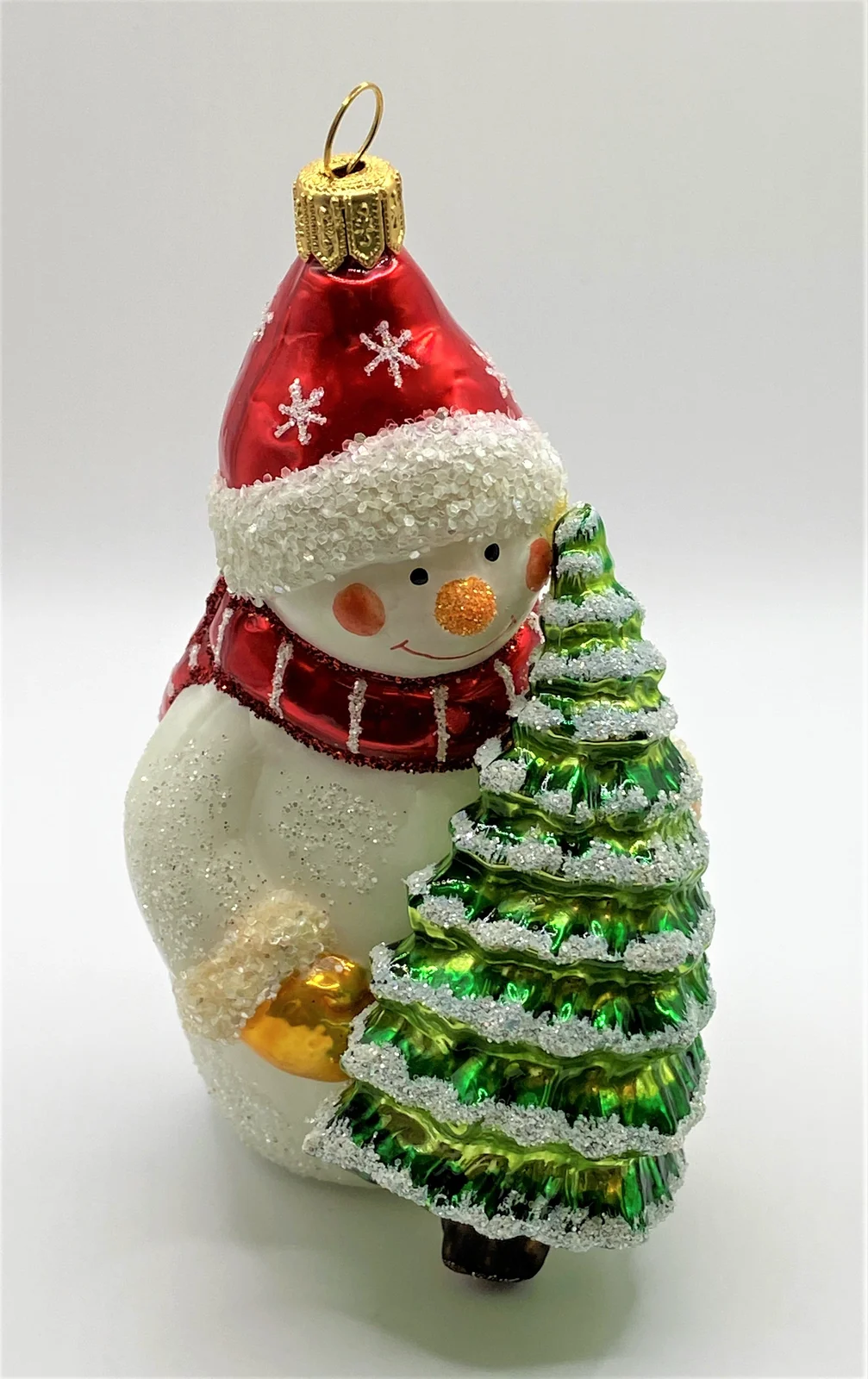 Hanco Schneemann hat den Weihnachtsbaum ausgewählt