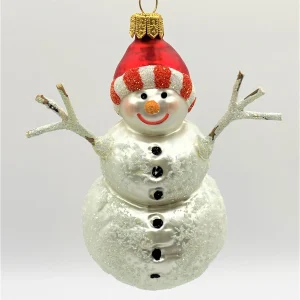Hanco Schneemann mit roter Mütze