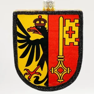 Glaspol Wappen Kanton Genf