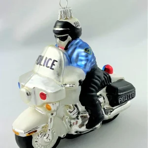 Impuls Polizist auf dem Motorrad