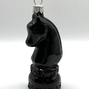 GMC Schachfigur Springer schwarz