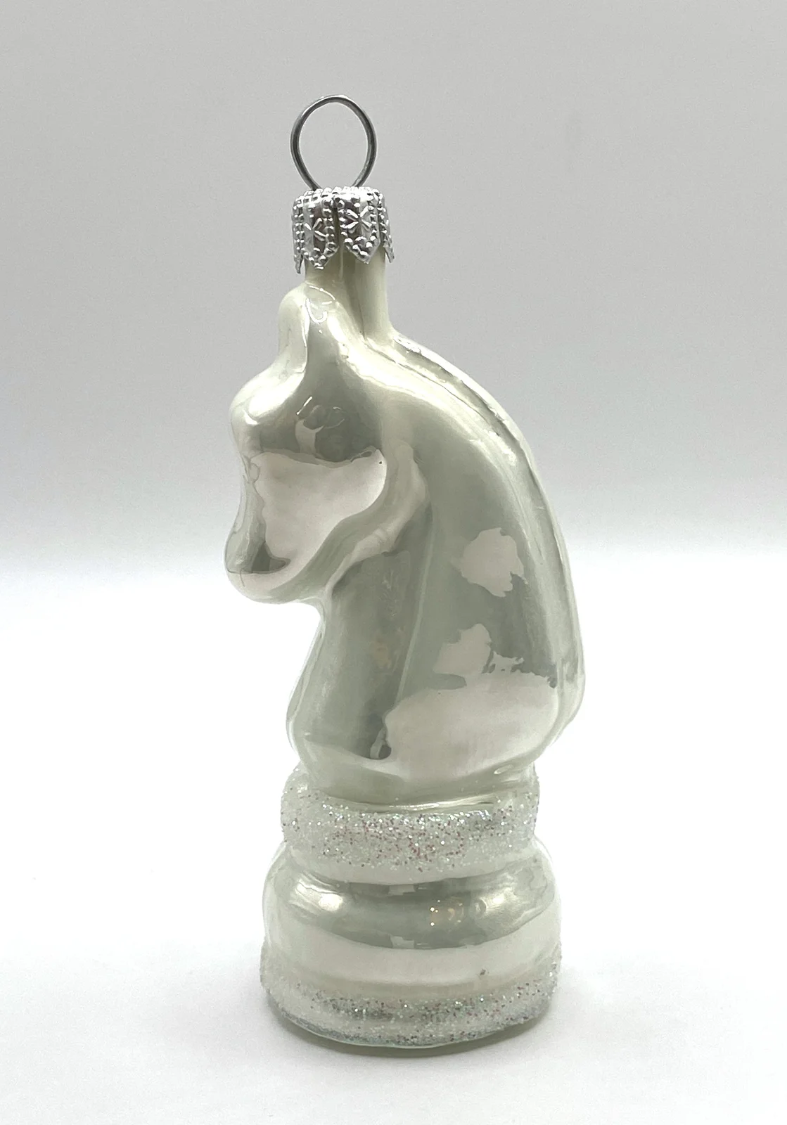 GMC Schachfigur Springer weiss
