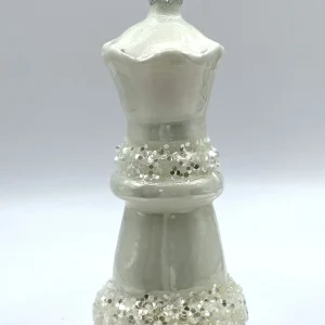GMC Schachfigur Dame weiss